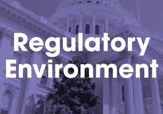 Regulatory 
Environment  