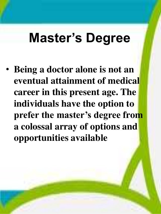 health education masters degree