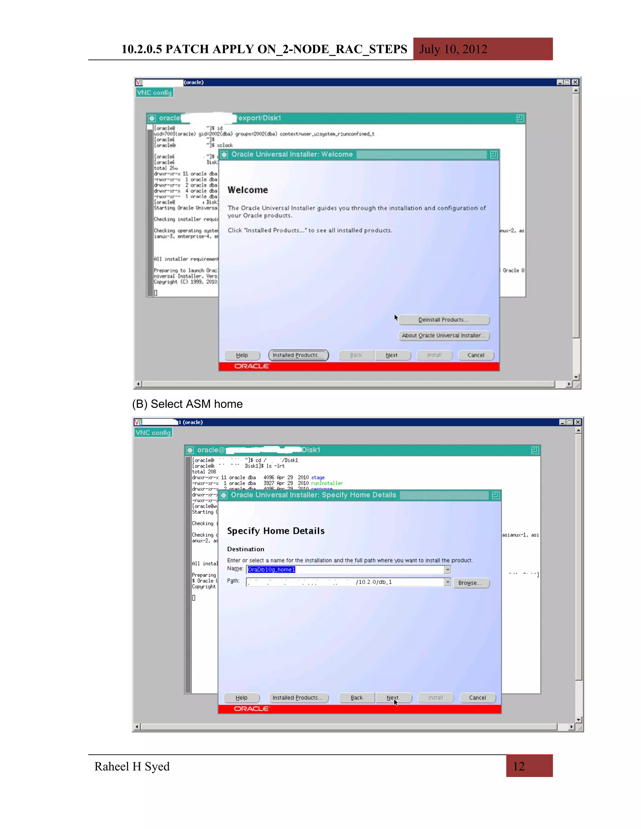 Upgrade 10204-to-10205 on-2-node_rac_linux_x86_64_detail-steps_v0.1 | DOC