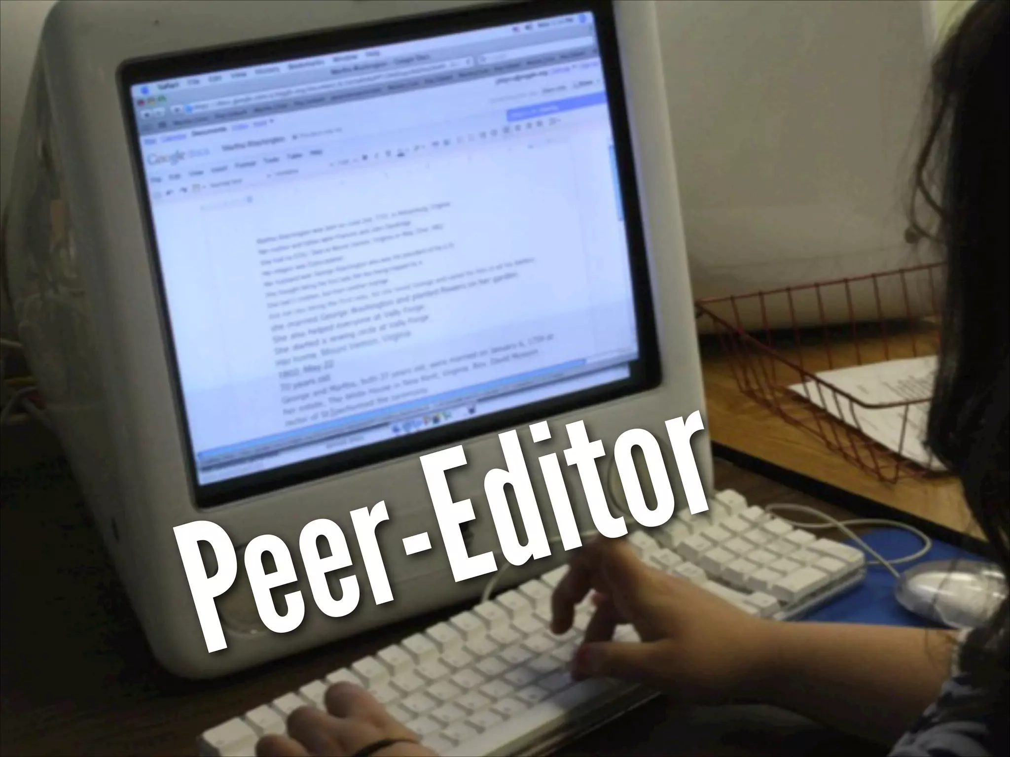 Peer-Editor
 