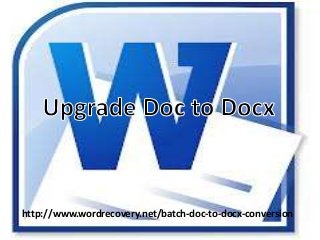 http://www.wordrecovery.net/batch-doc-to-docx-conversion

 