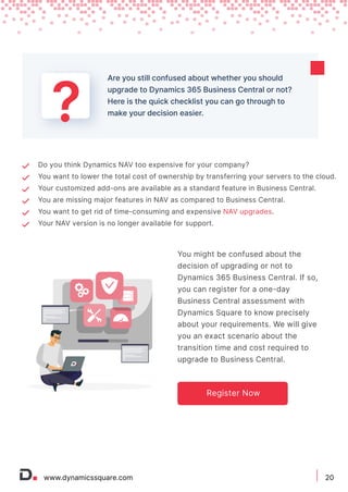 Why Should You Upgrade from Microsoft Dynamics NAV to Business Central ...