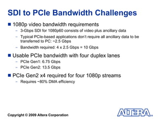 Upgrade Your Broadcast System to PCIe Gen2 | PPT