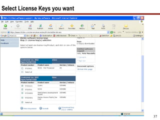 Copyright iTech Solutions
37
Select License Keys you want
 