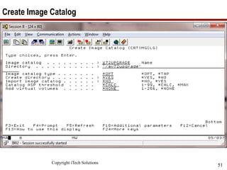 Copyright iTech Solutions
51
Create Image Catalog
 