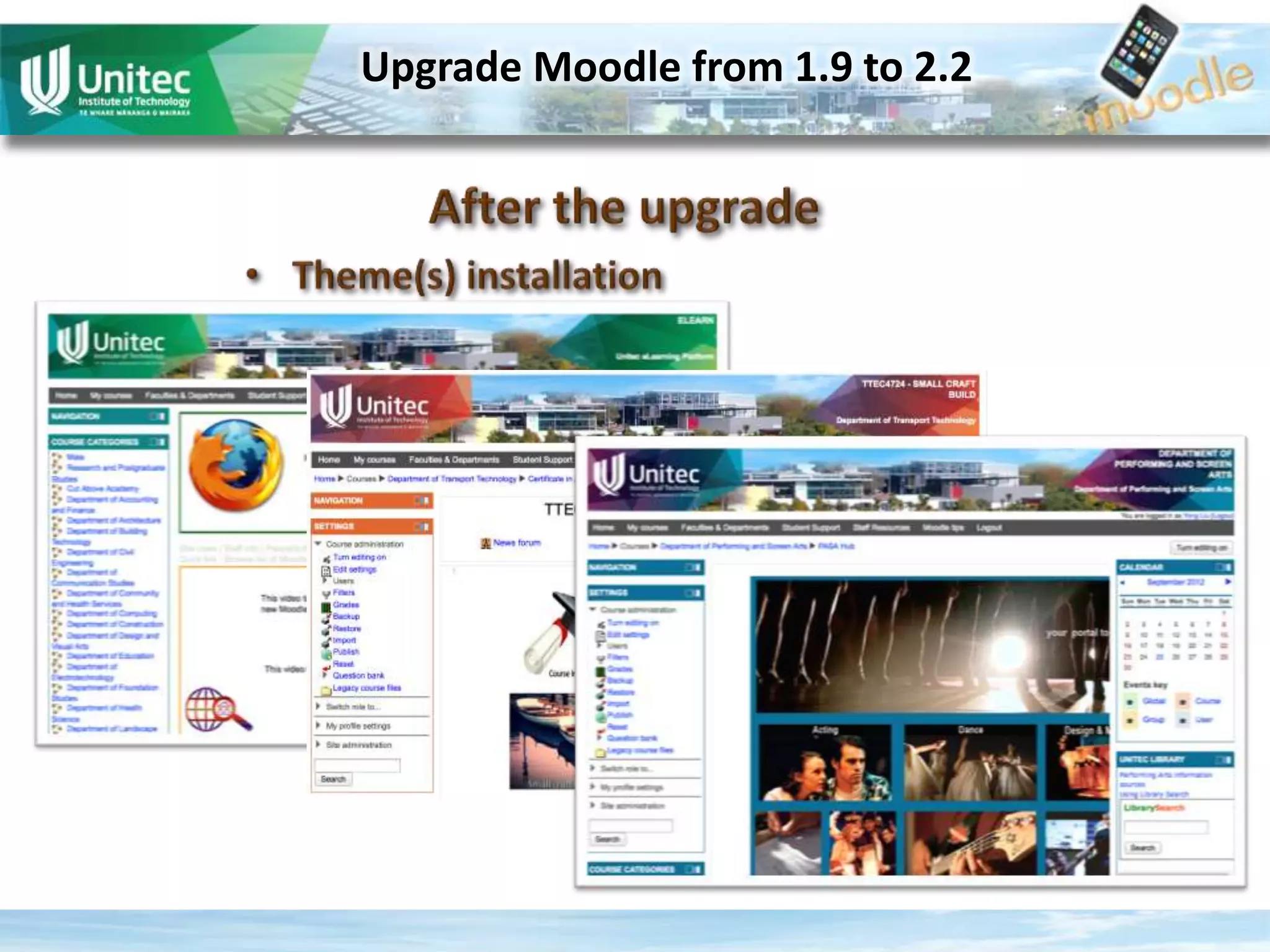 Upgrade Moodle from 1.9 to 2.2