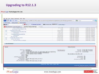 Upgrading to R12.1.3 