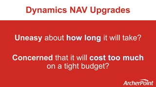 Upgrading Microsoft Dynamics NAV | PPTX