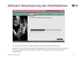 LG Guide für Update Programm für Handys