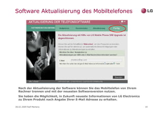 LG Guide für Update Programm für Handys