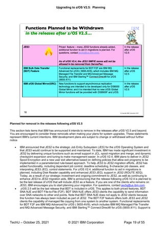 Upgrade to IBM z/OS V2.5 Planning | PDF