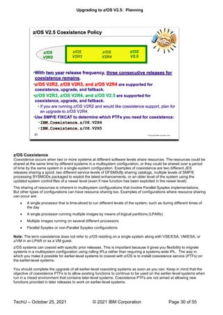 Upgrade to IBM z/OS V2.5 Planning | PDF
