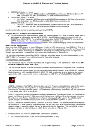 Upgrade to zOS V2.5 - Planning and Tech Actions.pdf