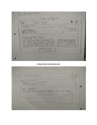 3)​ ​Expert​ ​Home​ ​/​ ​Landing​ ​Page​ ​view
 