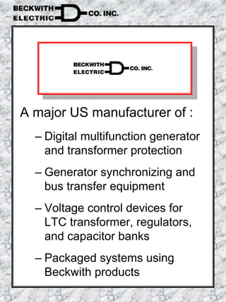 Upgrading gen protect and grounding | PDF