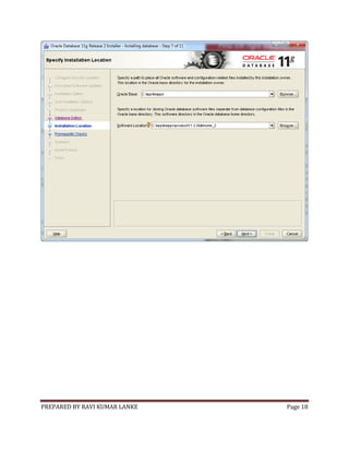 PREPARED BY RAVI KUMAR LANKE

Page 18

 