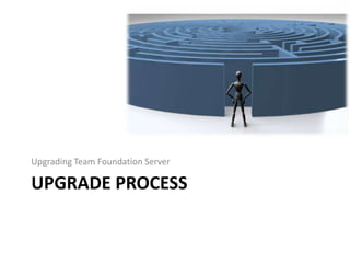 Upgrading Team Foundation Server

UPGRADE PROCESS
 