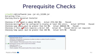 munz & more
opatch
• Located in WEBLOGIC_HOME/Opatch"
• Uses oraInst.loc"
• opatch uses ORACLE_HOME variable 
 
make sure it does not conflict with
ORACLE_HOME of an installed DB  
-> different installation user
14
 