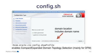 #3 !
Per Domain  
Node Manager
Per Domain NM
 