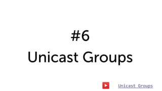 munz & more
New Unicast Groups"
Implementation in WebLogic 12.1.3 changed:!
• Fixed max # of groups is 10!
• Groups can by asymmetric!
• Servers are consistently placed in groups based
on hash of server name
32
 
