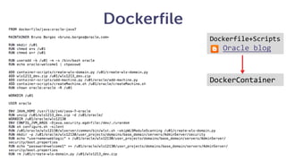 munz & more
Summary
1. OUI / opatch!
2. Domain Wizard!
3. Per Domain Node
Manager!
4. Server Templates!
5. Dynamic Cluster!
6. Unicast Groups!
7. Cluster Targeted JMS!
8. Java Mission Control!
9. WLDF Builtin Modules!
10. RESTful Management!
11. Development!
12. Docker
59
 