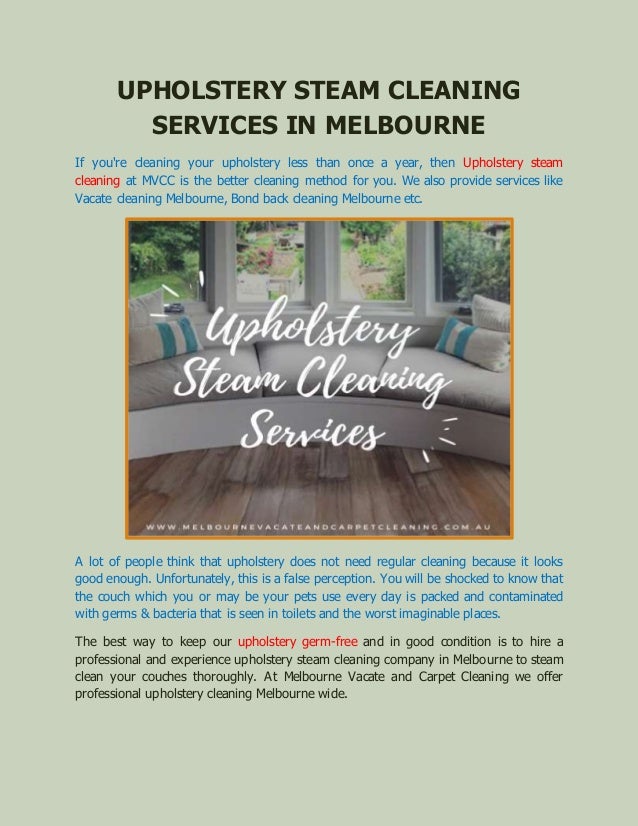 Upholstery Steam Cleaning Services In Melbourne Upholstery Steam Cl