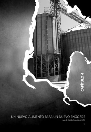 53
CAPÍTULO
4
Juan C. Elizalde, Sebastián L. Riffel
UN NUEVO ALIMENTO PARA UN NUEVO ENGORDE
 