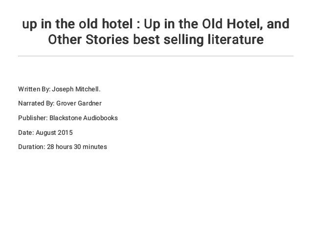 16+ Up In The Old Hotel PNG