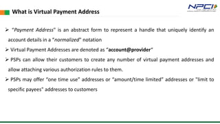 Examplevirtual Payment Address UPI Technology | PDF