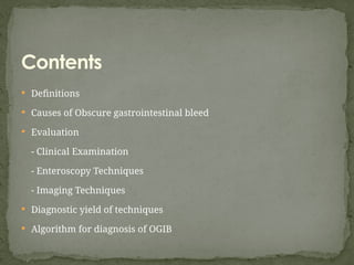 Comprehensive Approaches to Diagnosing and Managing Obscure ...