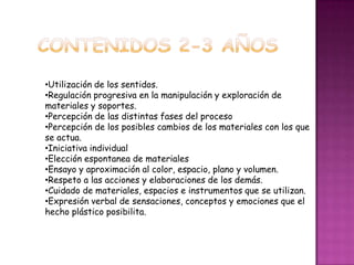 Descubrir el placer de crear.