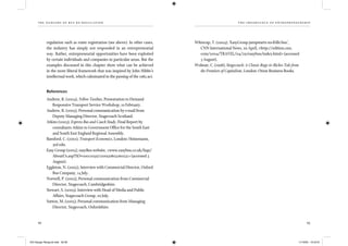 the dangers of bus re-regulation
92 93
th e importance of entr epr en eur sh ip
regulation such as route registration (see above). In other cases,
the industry has simply not responded in an entrepreneurial
way. Rather, entrepreneurial opportunities have been exploited
by certain individuals and companies in particular areas. But the
examples discussed in this chapter show what can be achieved
in the more liberal framework that was inspired by John Hibbs’s
intellectual work, which culminated in the passing of the 1985 act.
References
Andrew, R. (2004), Yellow Taxibus, Presentation to Demand
Responsive Transport Service Workshop, 19 February.
Andrew, R. (2005), Personal communication by e-mail from
Deputy Managing Director, Stagecoach Scotland.
Atkins (2003), Express Bus and Coach Study, Final Report by
consultants Atkins to Government Ofﬁce for the South East
and South East England Regional Assembly.
Bamford, C. (2001), Transport Economics, London: Heinemann,
3rd edn.
Easy Group (2005), easyBus website, <www.easybus.co.uk/faqs/
AboutUs.asp?SD=100110597120050803160231> (accessed 3
August).
Eggleton, N. (2005), Interview with Commercial Director, Oxford
Bus Company, 14 July.
Norwell, P. (2005), Personal communication from Commercial
Director, Stagecoach, Cambridgeshire.
Stewart, S. (2005), Interview with Head of Media and Public
Affairs, Stagecoach Group, 29 July.
Sutton, M. (2005), Personal communication from Managing
Director, Stagecoach, Oxfordshire.
Whincup, T. (2004), ‘EasyGroup jumpstarts no-frills bus’,
CNN International News, 29 April, <http://edition.cnn.
com/2004/TRAVEL/04/29/easybus/index.html> (accessed
3 August).
Wolmar, C. (1998), Stagecoach: A Classic Rags-to-Riches Tale from
the Frontiers of Capitalism, London: Orion Business Books.
IEA Danger Rereg bk.indb 92-93IEA Danger Rereg bk.indb 92-93 11/10/05 10:43:3111/10/05 10:43:31
 