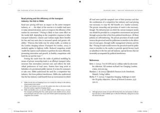 the dangers of bus re-regulation
102 103
running fr ee – pr ivate own er sh ip of road s
Road pricing and the efﬁciency of the transport
industry: the link to Hibbs
Road user pricing will have an impact on the entire transport
industry, as ‘... the object of the exercise is to enable road users
to make rational decisions, and so to improve the efﬁciency of the
market for movement’.8
Pricing is likely to have some effect on
the modal shift, depending on the competitive response in other
transport industries. Glaister and Graham imply direct beneﬁts
for bus and taxi users due to increased speeds and greater reli-
ability.9
Whereas this holds true for urban trafﬁc, as evident in
the London charging scheme (Transport for London, 2005), it
similarly applies to highway trafﬁc. Reduced congestion would
‘enable the express coach industry to perform far more efﬁciently,
promoting innovation and growth, in healthy competition with
both the car and the train’.10
Freeing the roads from the realm of political meddling by
means of private ownership leads to an efﬁcient transport infra-
structure that internalises external costs and reﬂects the indi-
vidual preferences of road users. Statists have long acted as
beholders of a proclaimed public interest. It is time for customers
to take over. Hibbs understood the need for a competitive bus
industry, free from political interference. Hibbs also understood
that the bus industry could beneﬁt from an environment in which
8 Hibbs (2003b: 86); see Knipping (2002) on a market for railways in the absence
of government intervention.
9 Glaister and Graham (2004: 38–46); the authors also draw on the latest results
from the London congestion charging scheme.
10 Hibbs and Bradley (1997: 37); see also Hibbs (1998: 3). Hibbs (2003a: 21) notes
bus managers predicting that they could operate more reliable services, attract
more passengers and save some 20 per cent of both capital and operating costs if
congestion were avoided.
all road users paid the marginal costs of their journeys and that
the combination of a competitive bus industry and road pricing
was necessary to reap the full beneﬁts of a market economy.
The private ownership and provision of roads is also necessary,
though. The infrastructure on which the various transport modes
run should be provided in a competitive environment and priced
through a process that is free from political interference. All these
policies are self-reinforcing. The private provision of roads would
remove the perceived need for politicians to interfere in the alloca-
tion of road space, through trafﬁc management schemes and the
like.11
Pricing of roads would remove the perceived need for politi-
cians to interfere in the market to provide special favours (such
as subsidies) to the bus and rail industry, special favours that are
invariably accompanied by political interference.
References
Birle, C. (2004), ‘Use of GSM and 3G cellular radio for electronic
fee collection’, IEE seminar on Road User Charging, London,
9 June, www.iee.org.
Blankart, C. B. (2003), Öffentliche Finanzen in der Demokratie,
Munich: Verlag Vahlen.
Blythe, P. T. (2004), ‘Congestion charging: challenges to meet
the UK policy objectives’, Review of Network Economics, 3(4):
356–70.
11 Although private owners of roads will develop their own mechanisms of allocat-
ing road space so that available space is allocated efﬁciently, taking into account
the needs of all users.
IEA Danger Rereg bk.indb 102-103IEA Danger Rereg bk.indb 102-103 11/10/05 10:43:3211/10/05 10:43:32
 