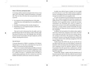 the dangers of bus re-regulation
108 109
marketing awar en ess in th e bus ind ustry
Shots in the foot and banana skins
In mounting a defence of private enterprise in bus services, we can
again call on John Hibbs’s intellectual foundations of deregula-
tion. There are three of his ideas that seem particularly relevant
at present:
• his comparison of the risk-taking behaviour of the public
and private sectors with implications for contestability in the
market;
• the nature of marketing and the centrality of people to it;
• liberalisation as an ‘uncompleted enterprise’ in which road
pricing needs to feature.
They can be used to demonstrate how the public sector has
provided ‘banana skins’ for the industry to slip on, but they might
also present the private sector with challenges where the theory
has been let down by the delivery through complacency and the
industry ‘shooting itself in the foot’.
Risk and returns
A favourite illustration of Hibbs is a paraphrase of Dr Johnson:
‘Depend upon it, Sir, that when a man knows he is to go out of
business, it concentrates the mind wonderfully.’
Thisservestoremindusofthefundamentaldifferencebetween
enterprise in pursuit of proﬁt and subsidy management. In the
former,theimperativeistoservecustomers,andtheyjudgesuccess
by – as Baker (1991) puts it – ‘casting their money votes daily’. In
a proﬁt-making organisation, the more customers are served, the
healthier the business and the more customers are attracted.
In public sector delivery based on subsidy, the more people
are served, the more it costs. There is little incentive to expand or
innovate, and budgetary pressures and fear of political embarrass-
ment give an incentive not to serve people too well.
To create new business for survival and growth one must take
risks – this is central to any preference for private enterprise over
public provision. Yet re-regulators are able to seize (selectively) on
the private sector’s apparently routine, cost-plus fare increases,
retrenchment and consistently poor service as evidence of
private sector aversion to risk, and of contestability being merely
theoretical. A strong tendency towards territoriality also gives
local authorities the impression that bus operators do not really
fear competition.
In addition, the local authority (LA) subsidy culture might be
said to have sucked in bus companies to some extent. One of the
most notable post-1986 shots in the foot was customer informa-
tion, inviting LA intervention. That operators are willing to rely
on potential customers receiving sales information second hand
is a ‘serious criticism of the marketing management of the bus
industry’ (Hibbs, 1993).
Another banana skin (left by the 1985 act) was that the LAs
were able to take some 40 per cent of the industry’s customers for
themselves, with concessionary fares preventing the private sector
from competing on price for important segments. Free travel
for pensioners turns the operator into a subcontractor, with the
potential for re-regulation of a sort, by the back door, with surpris-
ingly little opposition.
Paradoxically, though, it might be that the insulated state of
bureaucrats permits them to take risks, whilst the turnover-based
proﬁt targets (or even precarious state) of private bus operators
IEA Danger Rereg bk.indb 108-109IEA Danger Rereg bk.indb 108-109 11/10/05 10:43:3311/10/05 10:43:33
 
