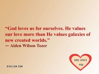 Uplifting Quotes About God's Love | PPTX