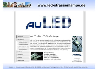 Eigenständige Webseite 