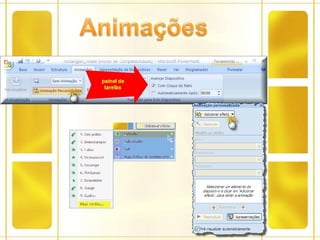 Animações