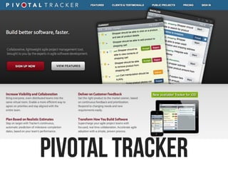 PIVOTAL TRACKER
