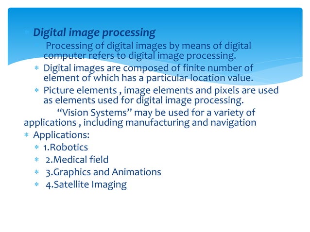 ppt on image processing | PPT