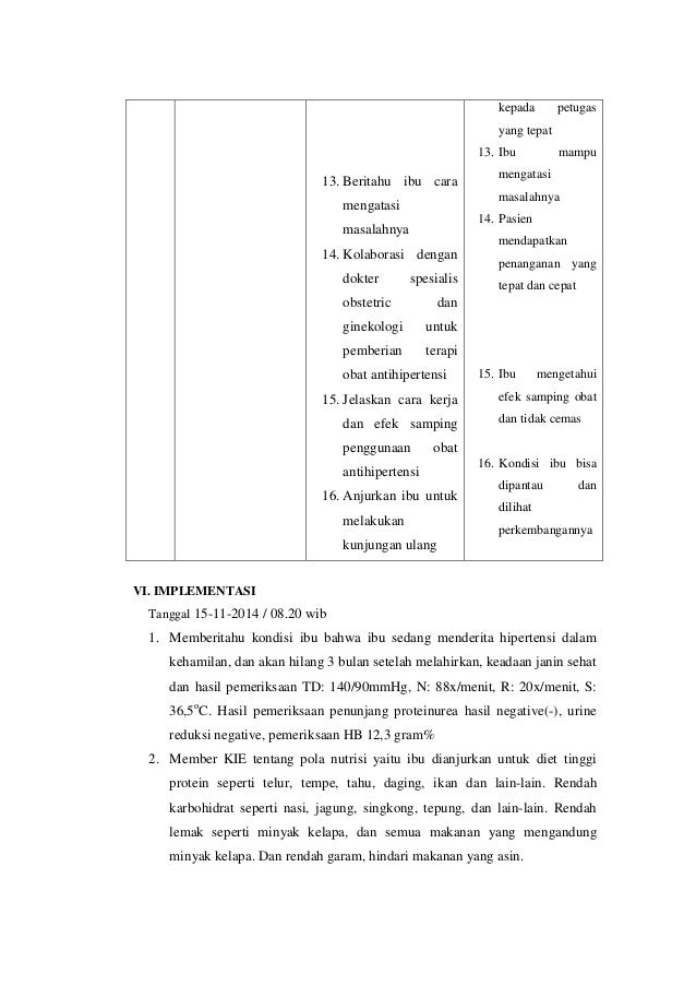 Hipertensi Pada Kehamilan