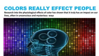 How Color Affect communication | PPTX
