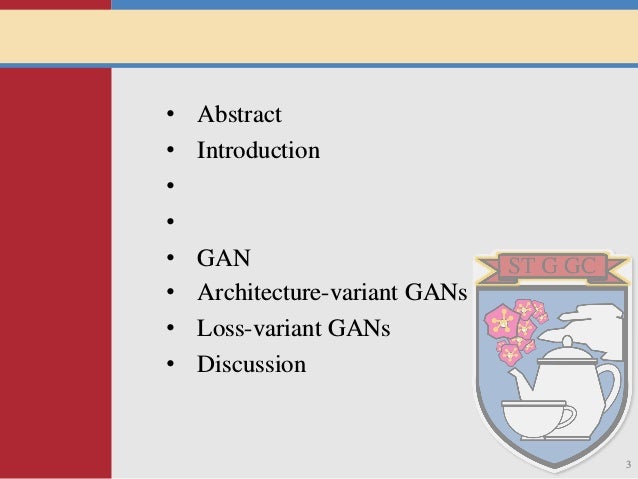 論文メモ Generative Adversarial Networks A Survey And Taxonomy