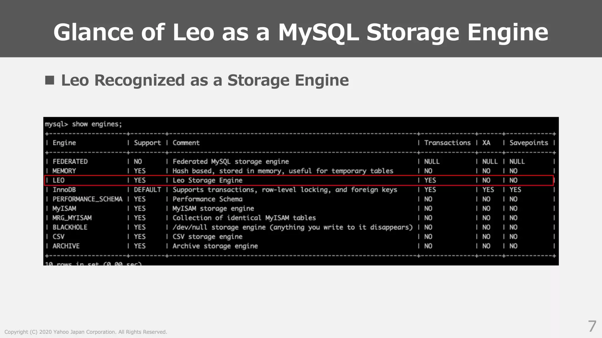 Prototyping a persistent-memory-native MySQL Storage Engine Leo #MySQL #Database #Transaction #PersistentMemory