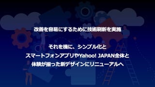 PC版Yahoo!メールリニューアル ~サービスのUI/UX統合と改善プロセス~ #yjtc