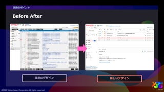 PC版Yahoo!メールリニューアル ~サービスのUI/UX統合と改善プロセス~ #yjtc