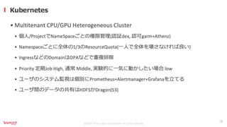 オンプレML基盤on Kubernetes 〜Yahoo! JAPAN AIPF〜