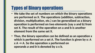 relation and operations power point presentation | PPTX