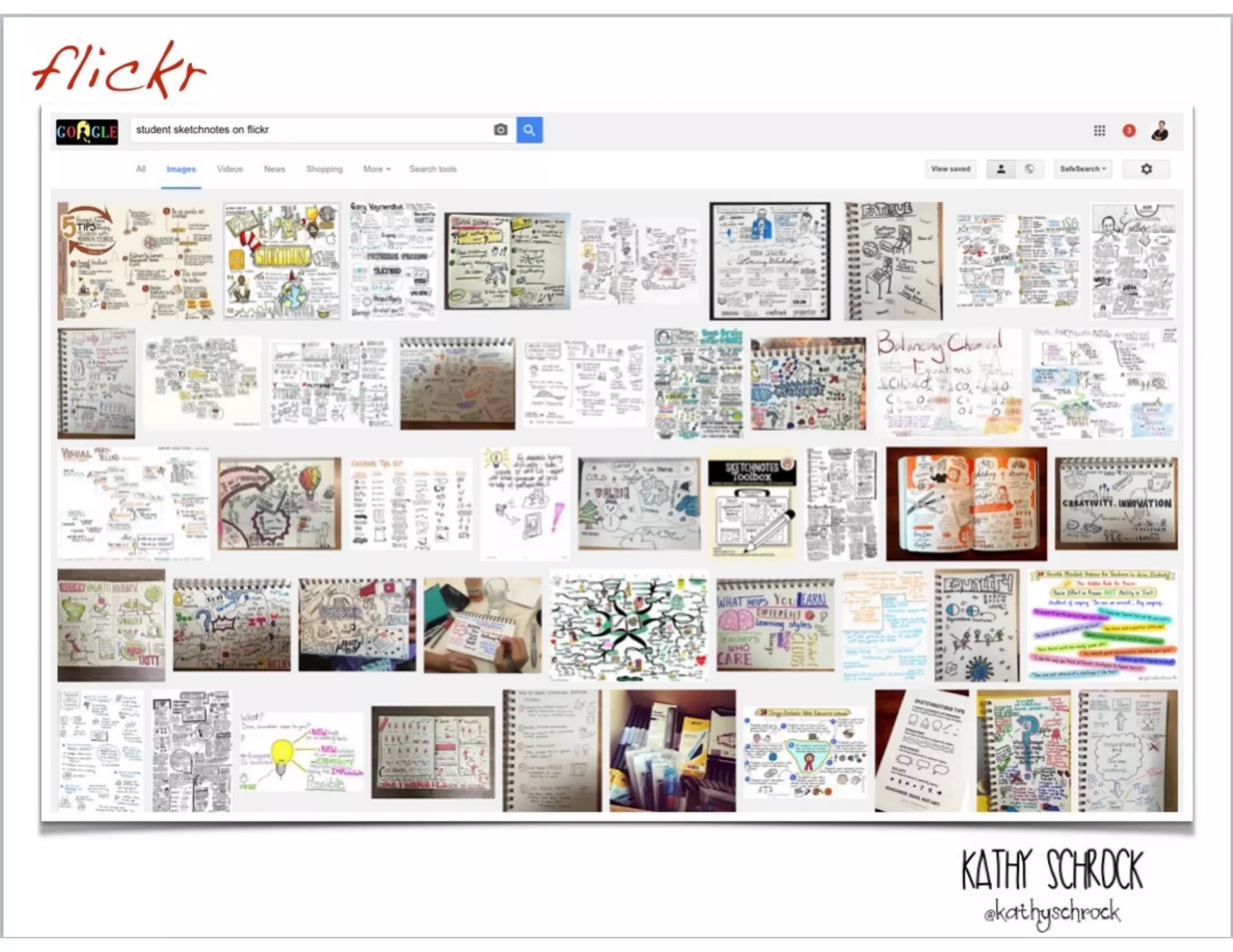 ﬂickr
KATHY SCHROCK
@kathyschrock
 