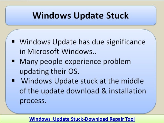 how to fix a stuck windows update how to fix a stuck windows update