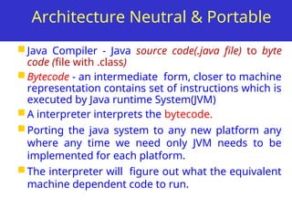 Comprehensive Introduction to Java Programming Language and Features | PPT